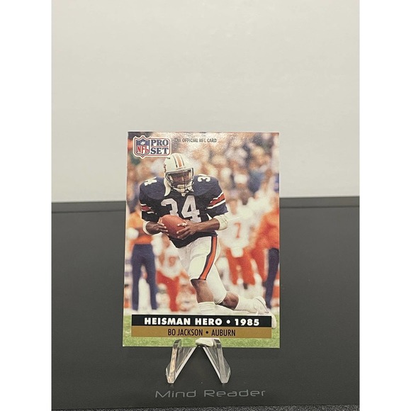 1991 Bo Jackson Pro Set #42 Auburn Heisman Hero - Picture 1 of 7